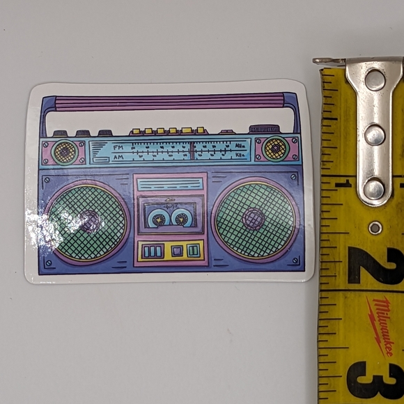 Boom Box Sticker - Picture 2 of 2